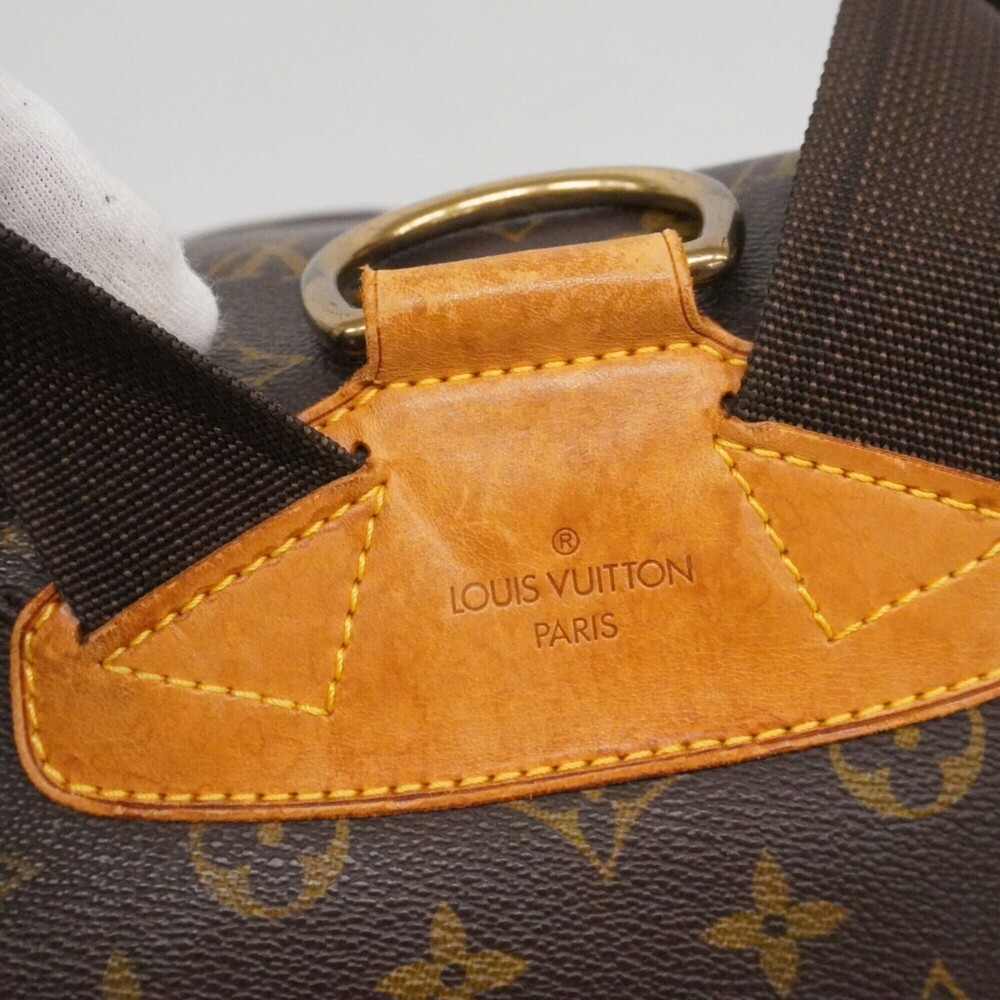 LOUIS VUITTON Authentic Brown Monogram Backpack - Picture 14 of 15